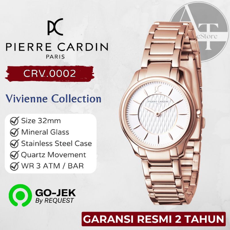 Jam Tangan Wanita Pierre Cardin CRV.0002 Vivienne ORIGINAL Resmi