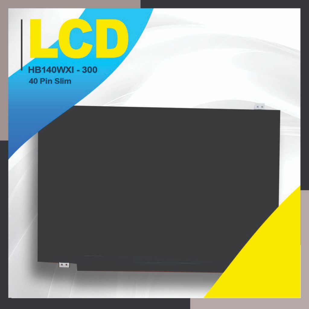 LCD LED LAYAR 14.0" Slim 40 Pin