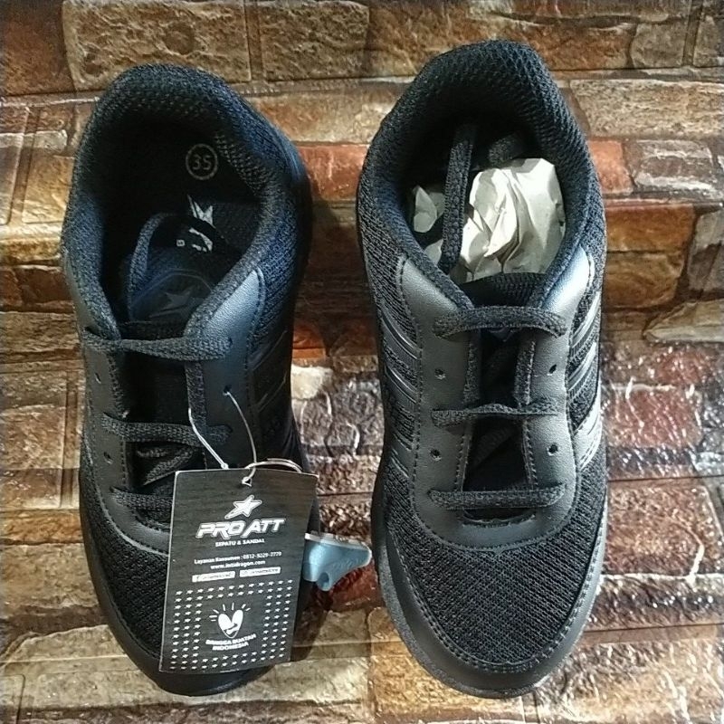 Sepatu Anak Sekolah Model Tali Pro Att
