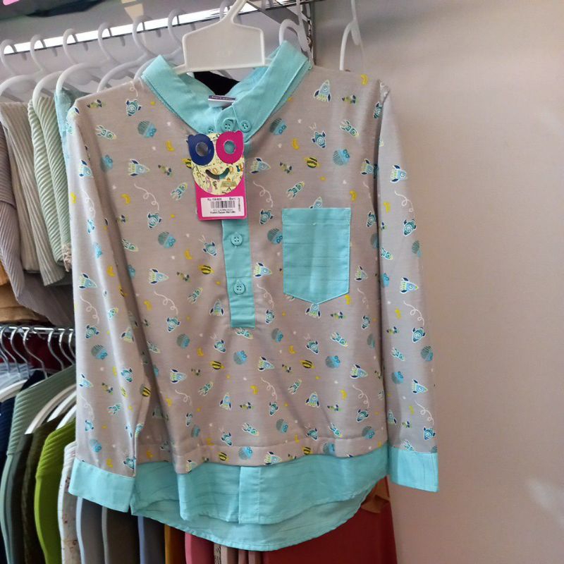 RABBANI | KASKID ZAYYAN Mst | BAJU ANAK LAKI LAKI | BAJU KOKO ANAK 5-6 TAHUN