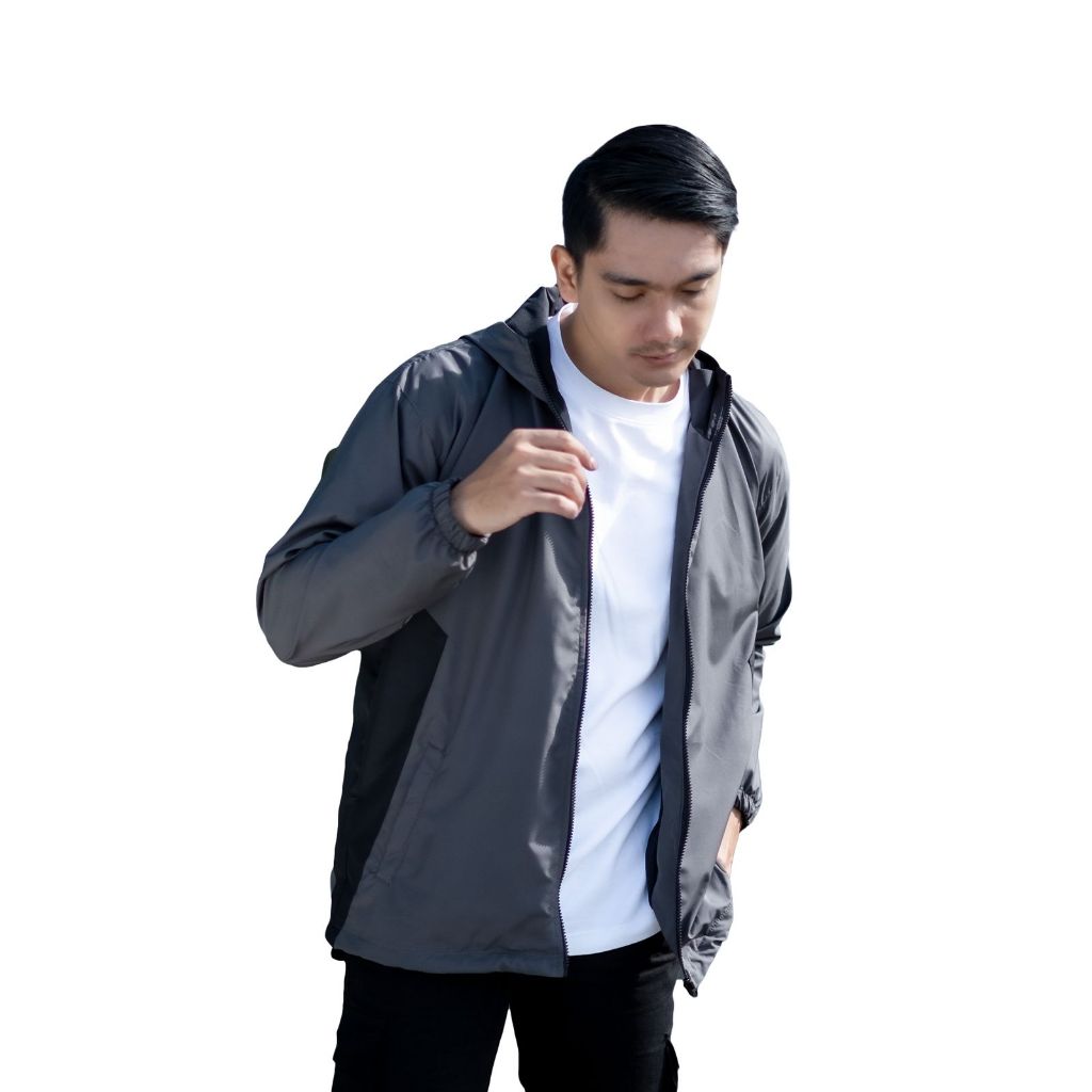 BAPIN Covva Jaket Windbreaker Grey Black
