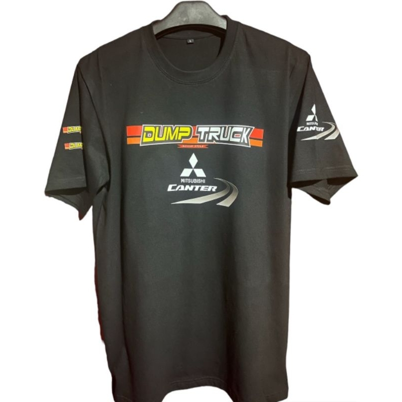 KAOS DUMP TRUCK CANTER MITSUBISHI MY PATNER UNISEX COD NYAMAN