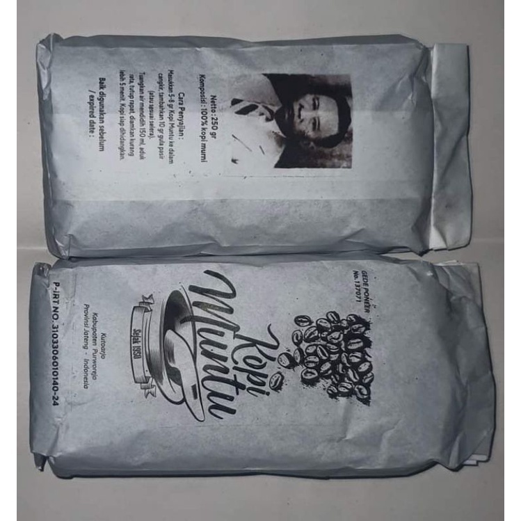 

kopi khas purworejo per pack (10pcs) robusta