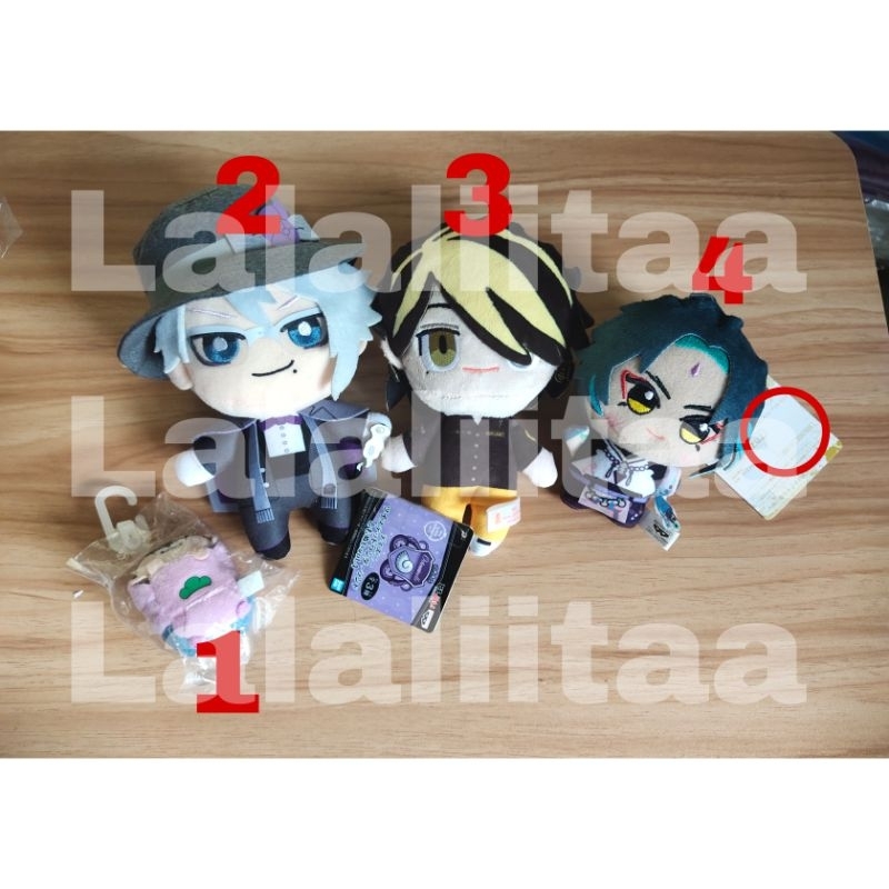 Genshin Impact Chibigurumi xiao Disney Twisted Wonderland Tomonui Azul Round One 1 Kazutora mochi ot