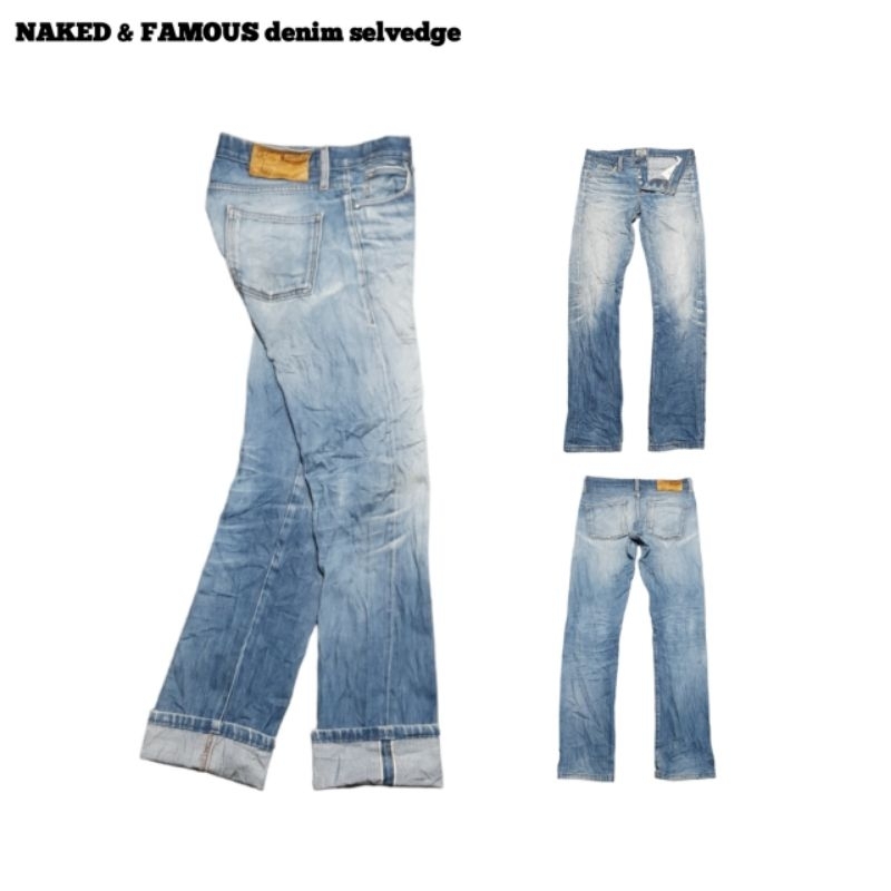 NAKED & FAMOUS denim selvedge