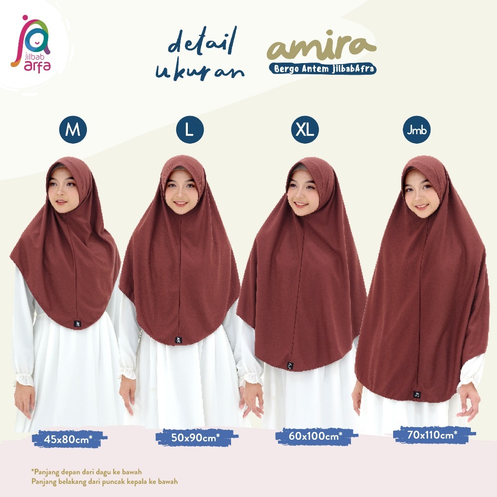 TERLARIS Jilbab Afra Arfa Amira Warna Dark Olive Baru Bergo Instan Remaja Pet Antem Bahan Kaos