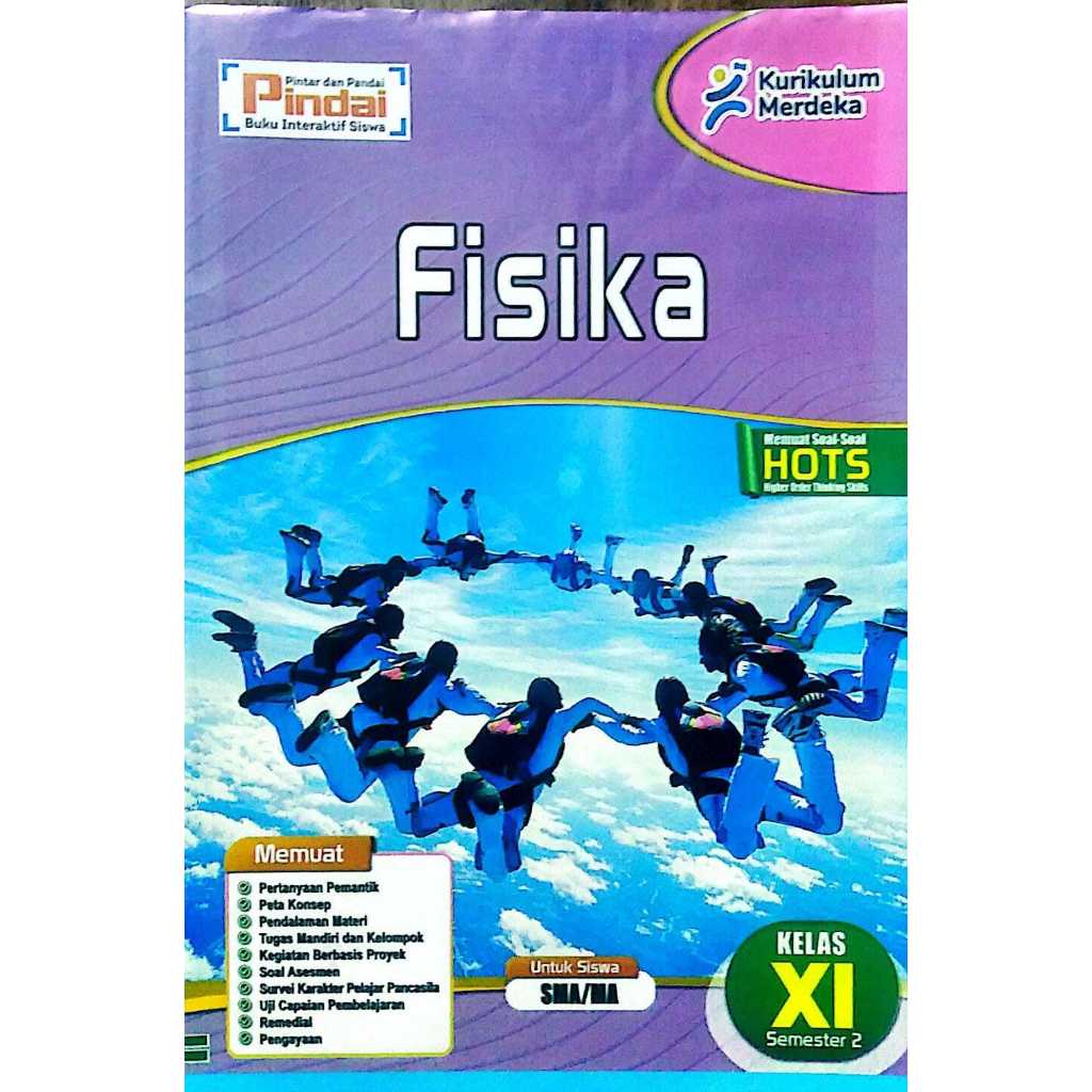 Buku LKS Fisika Kelas 11 SMA/MA  Kurikulum Merdeka Semester 2