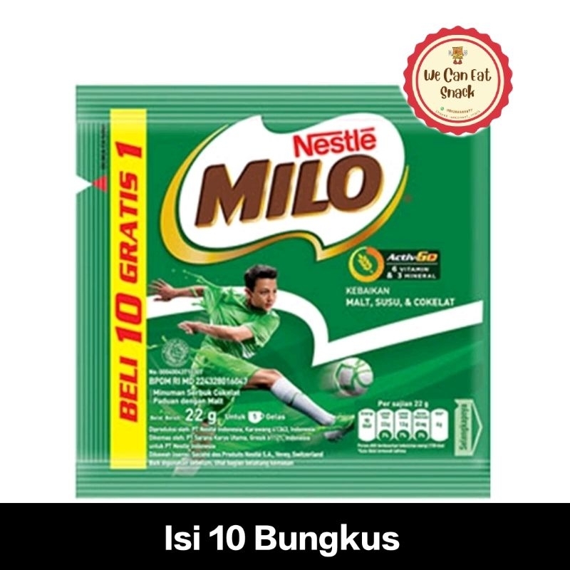 

Milo Minuman Coklat Renceng Isi 10 Bungkus