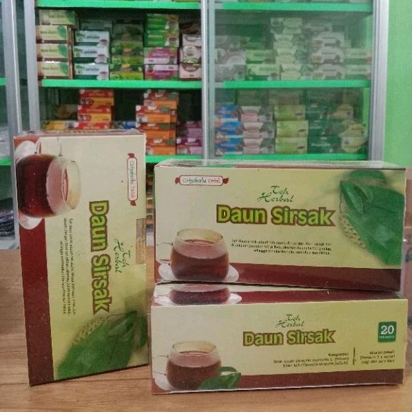 

TEH DAUN SIRSAK ASLI HERBAL AMPUH TURUNKAN ASAM URAT DARAH TINGGI ANTI KANKER