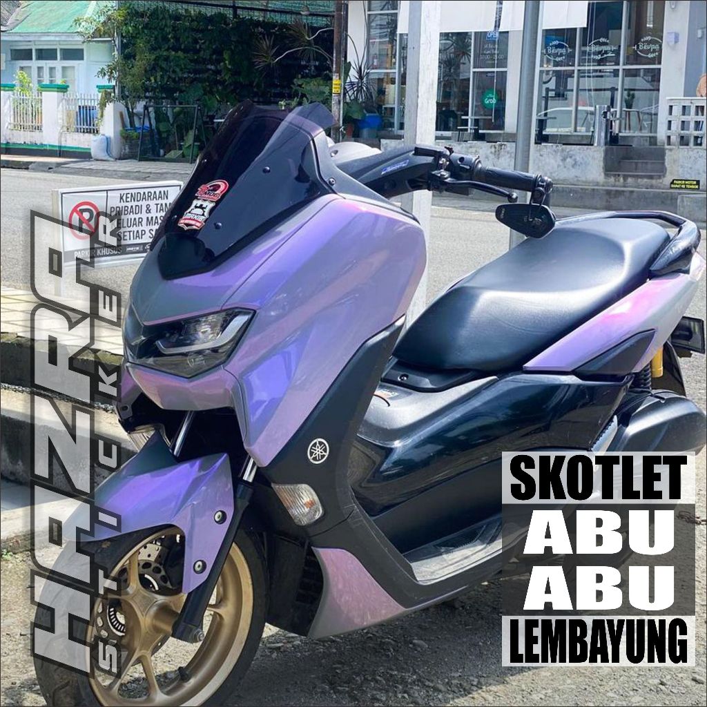 Skotlet Sicker Abu Abu lembayung Volcano Grey abu lembayung Premium Lebar 50cm