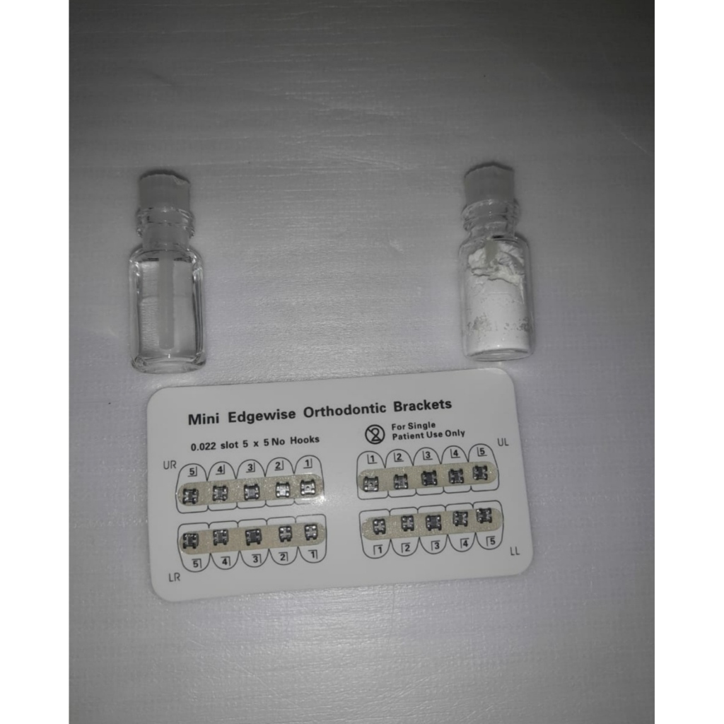 Paket lem behel dan bracket amplop ortodoksi