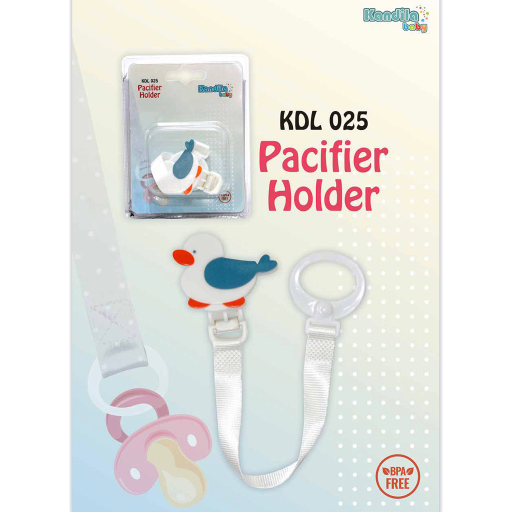 KANDILA PACIFIER HOLDER / KDL 025 / TALI EMPENG DOT BAYI / HOLDER DOT BABY/ SAMBUNGAN TALI DOT KARAK