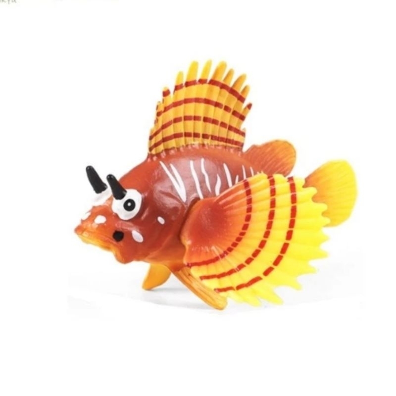 Mainan Ikan Lionfish / Figur Lionfish