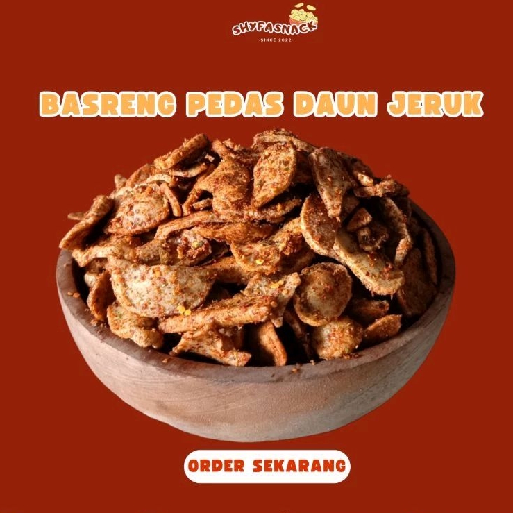 

basreng viral enak pedas daun jeruk paket usaha mini reseller 5kg