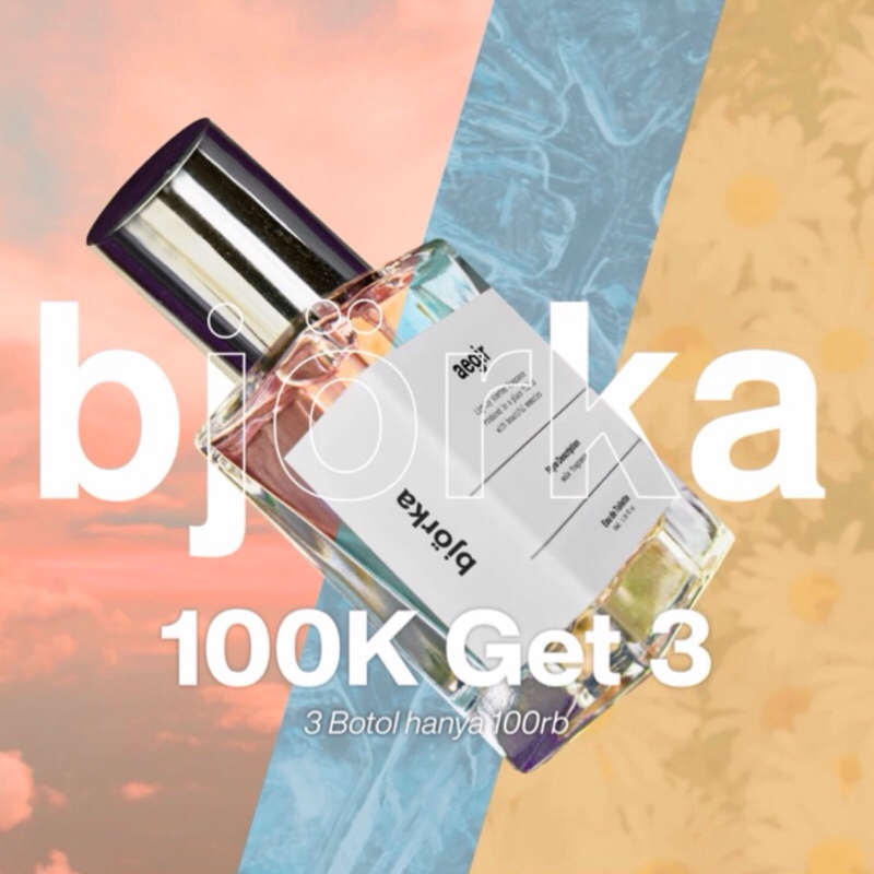 Bjorka Parfum | Bundling 3 Parfum Bjorka | Parfum Pria | Parfum Wanita | Parfum Original