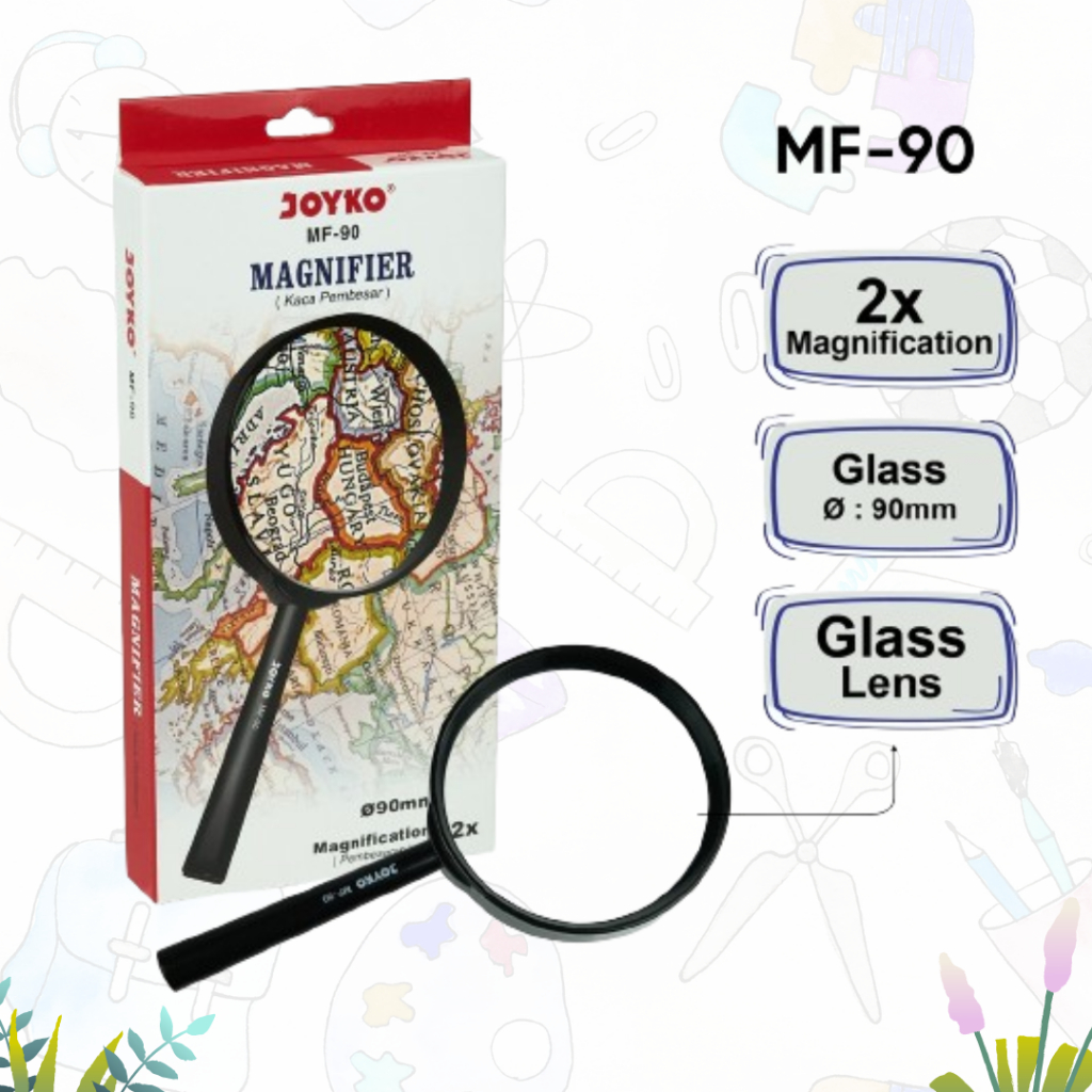 

Kaca Pembesar Magnifier MF-90 Joyko