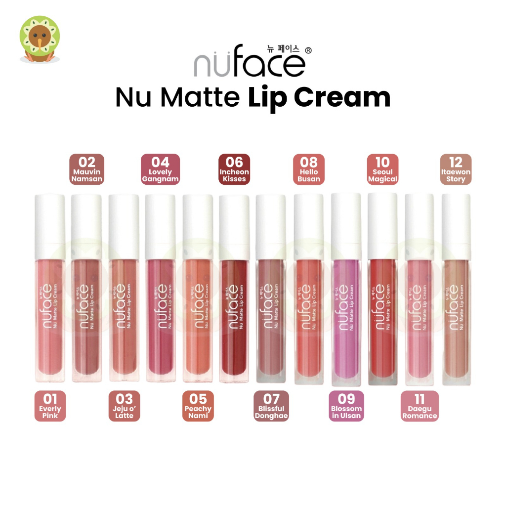 ❤ CESSHOP ❤ NUFACE NU MATTE LIP CREAM - NU FACE LIPCREAM