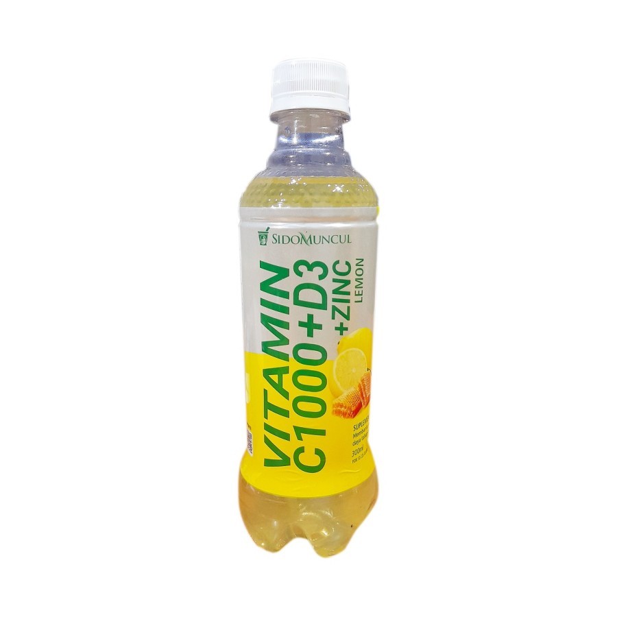 

SidoMuncul Vitamin C1000 + D3 + Zinc Lemon 150ml - Daya Tahan Tubuh