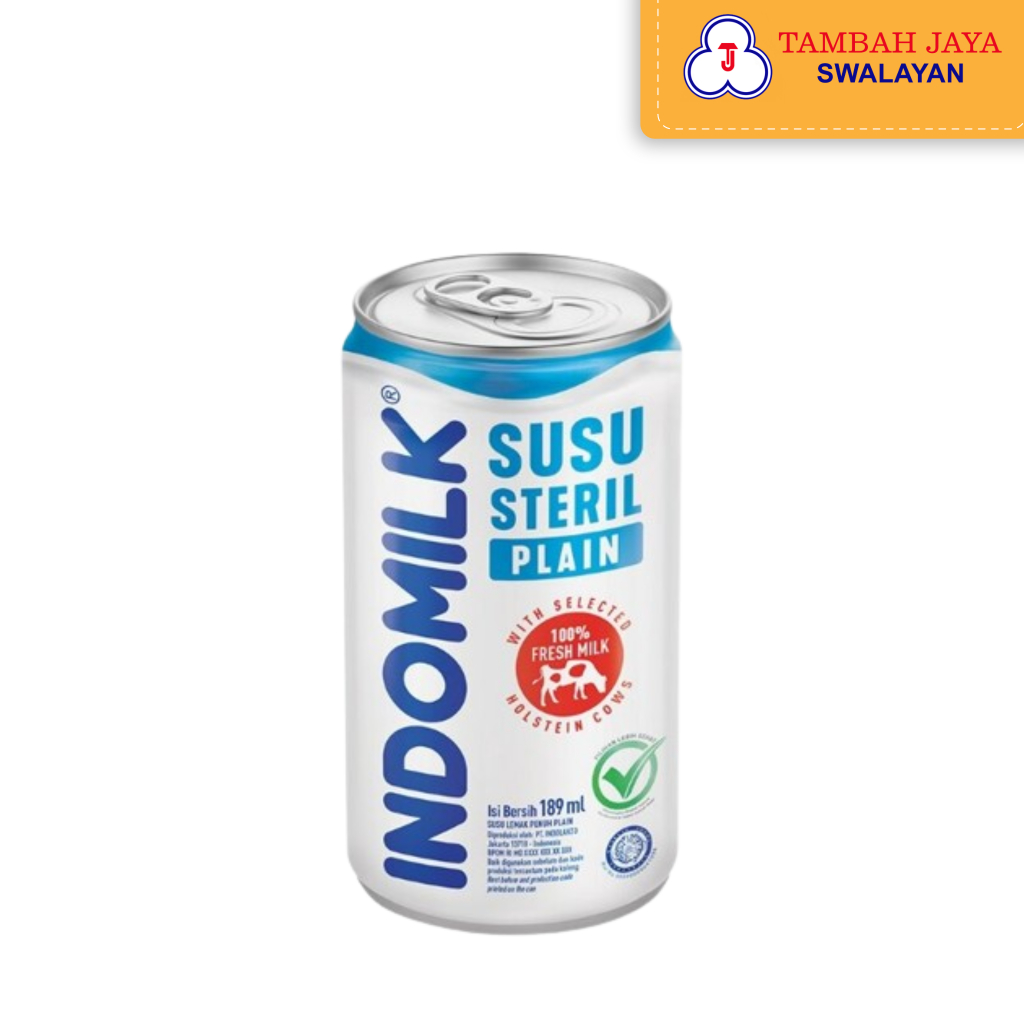 

Indomilk Susu Steril Plain Kaleng 189ml