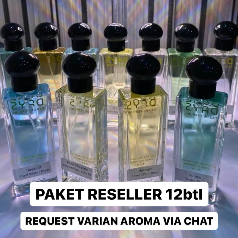 DAYS PARFUM ISI 12pcs VARIAN AROMA BISA PILIH