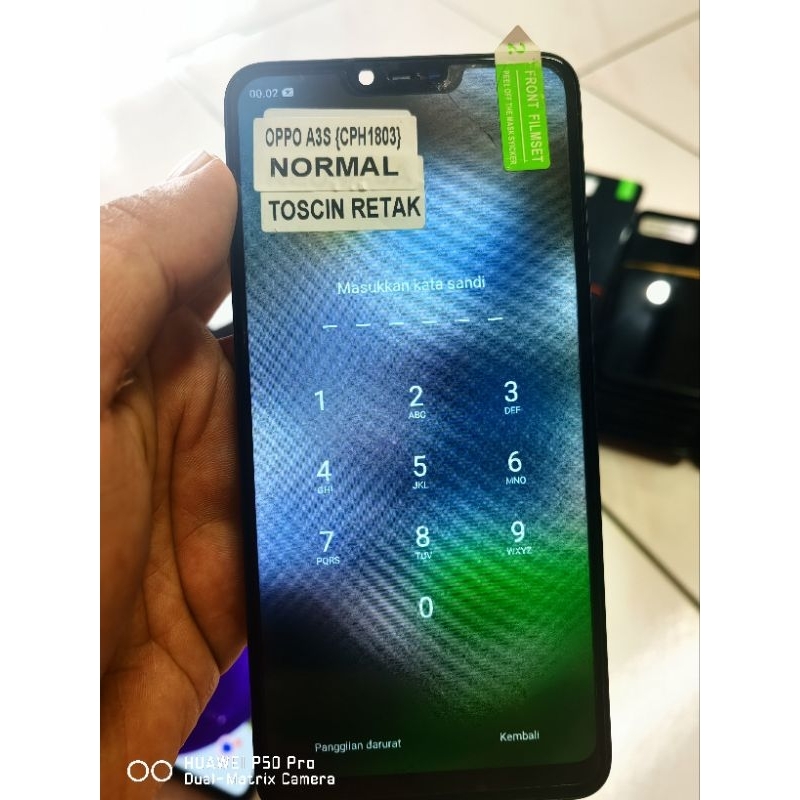 Lcd Oppo A3S CPH 1803 /cph 1853 ADA MINUS NYA