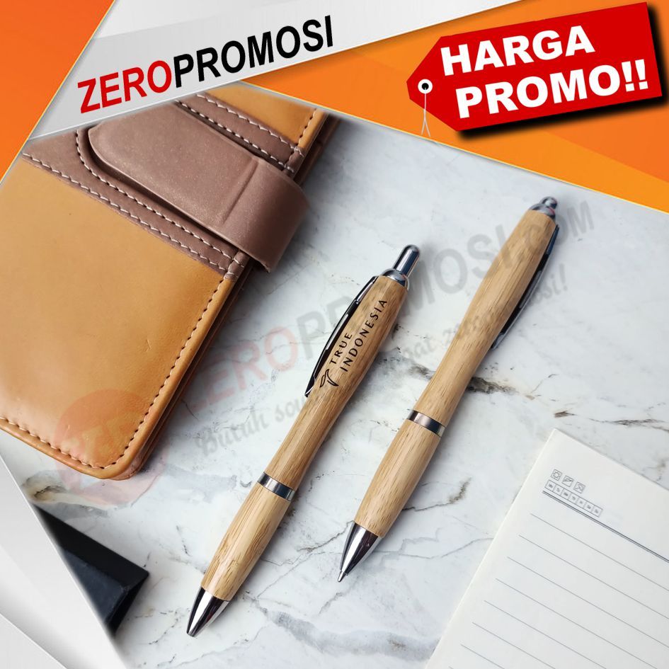

Souvenir pen Kayu Premium Pulpen Cetek PK-02 Custom Logo