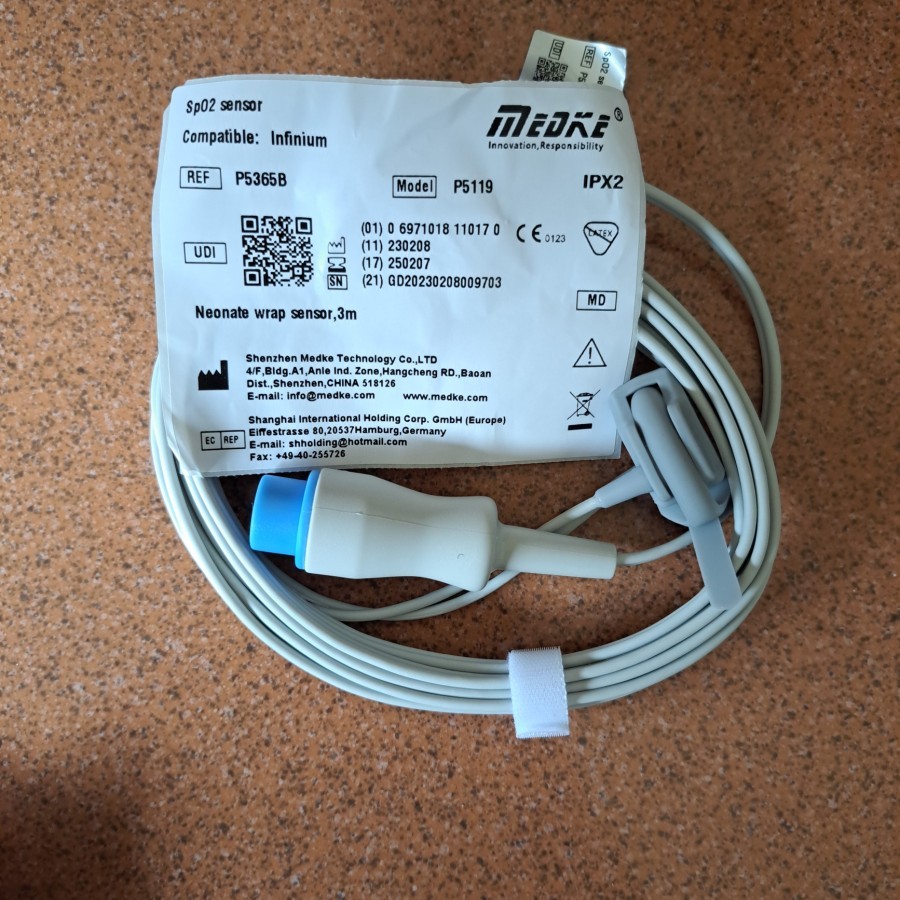 Spo2 infinium Omni Neonate Wrap 3m 10 pin P5365B