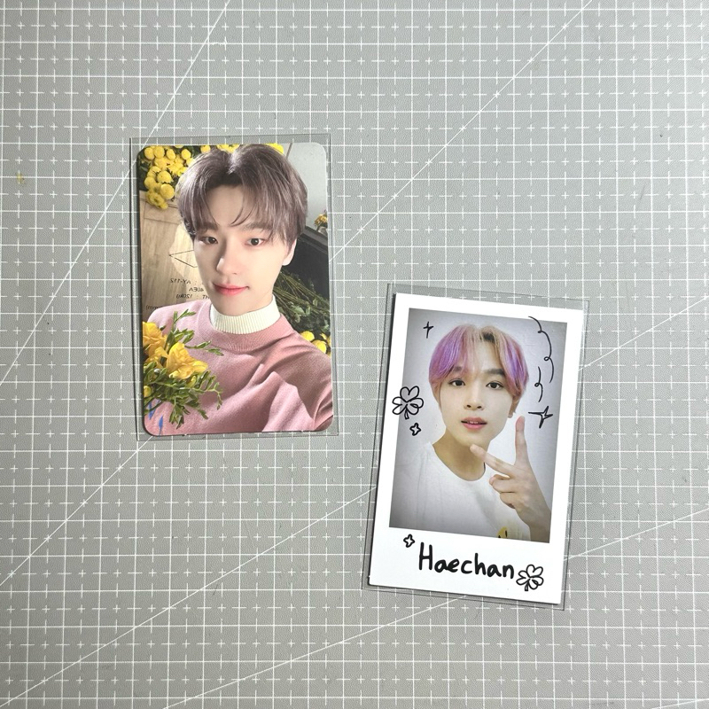 WTS PC PHOTOCARD DINO BUNGA YC YOUR CHOICE ONE SIDE POLA HAECHAN NCT DREAM SG SEASON GREETING SVT SE