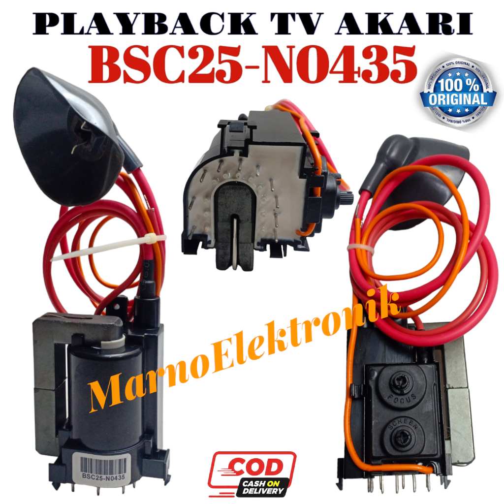 PLAYBACK FLYBACK TV AKARI BSC25-N0435 BSC 25-N0435 BSC25N0435 ORIGINAL
