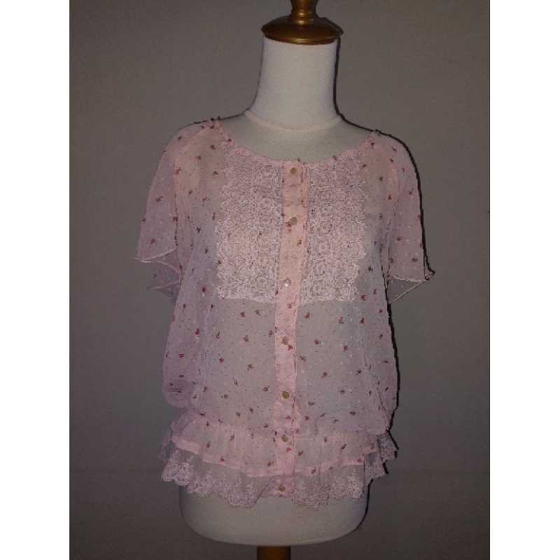 Pakaian / Atasan / Baju / Blouse / Koreanstyle / Vintage / Shabby /Baju Vintage / Thrift