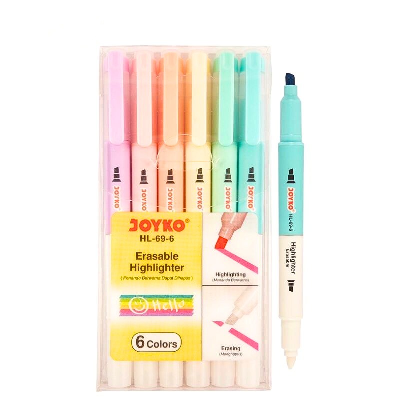 

Stabilo/Highlighter Erasable JOYKO HL-69-6 (012043)