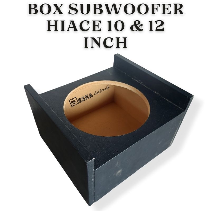 Box Subwoofer HIACE 10 12 INCH Box Subwoofer bawah Jok Box Subwoofer Mobil HIACE