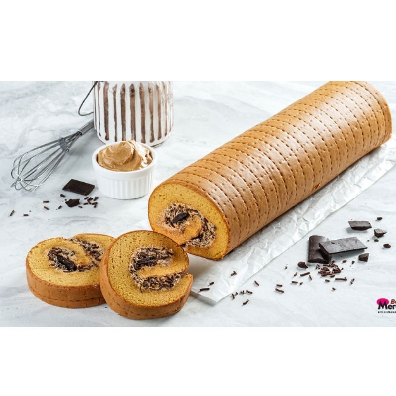 

BOLU GULUNG MERANTI DOUBLE COKLAT