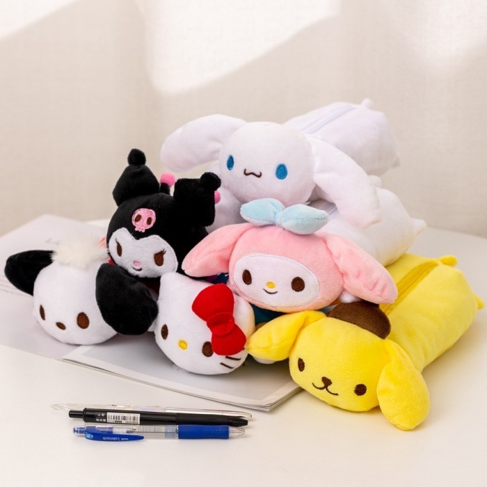 

Kotak Pensil Alat Tulis Boneka Cinnamoroll Kuromi Melody Purin ATK