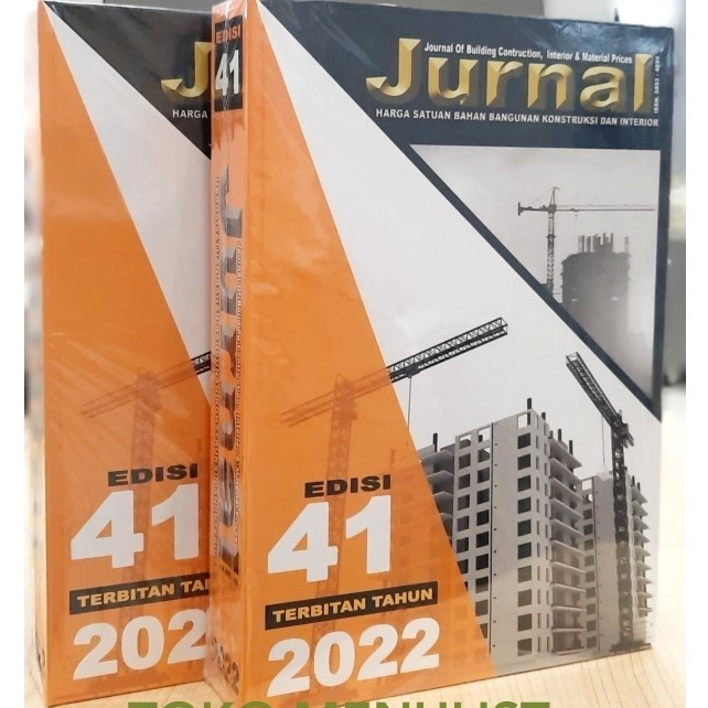 

Buku Jurnal Harga Satuan Bahan Bangunan Konstruksi Dan Interior 2022