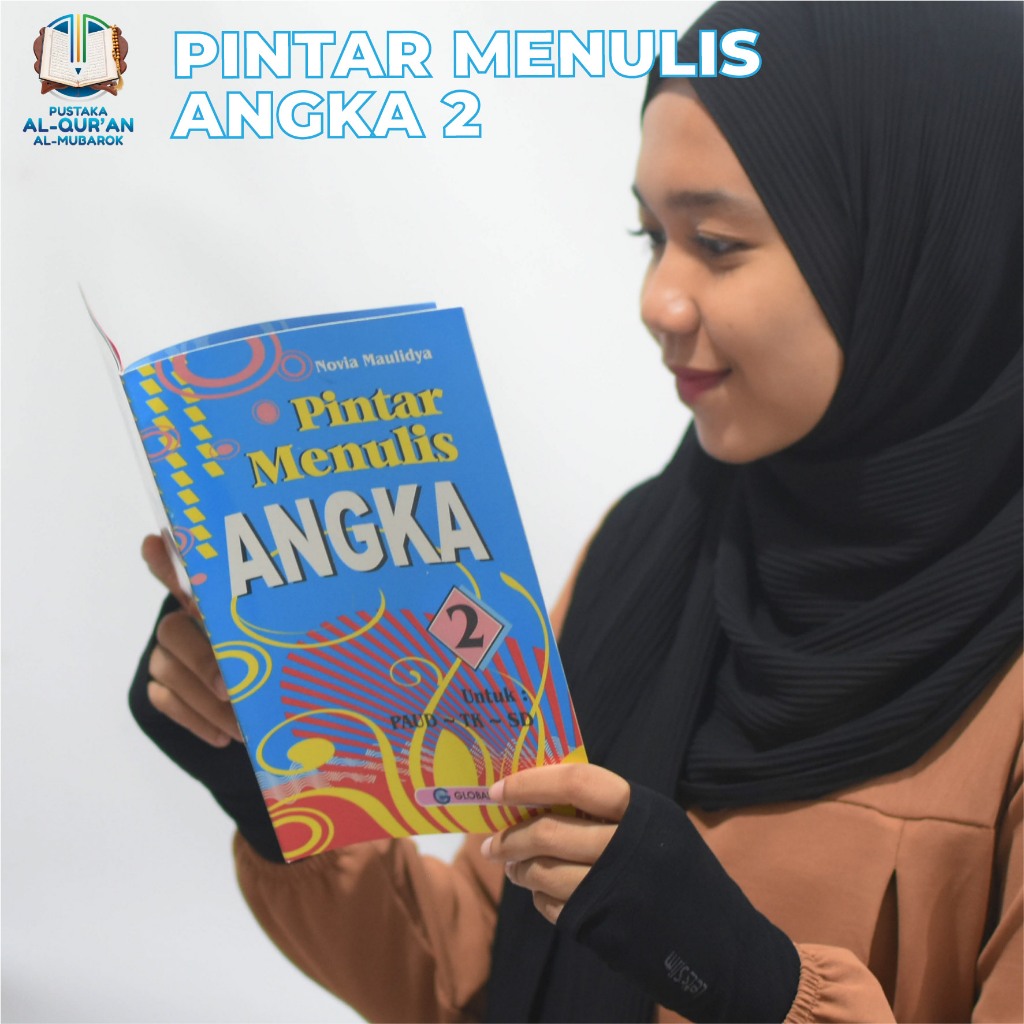 Buku Pintar Menulis Angka 2 Untuk PAUD, TK, SD - Penerbit Global Mandiri