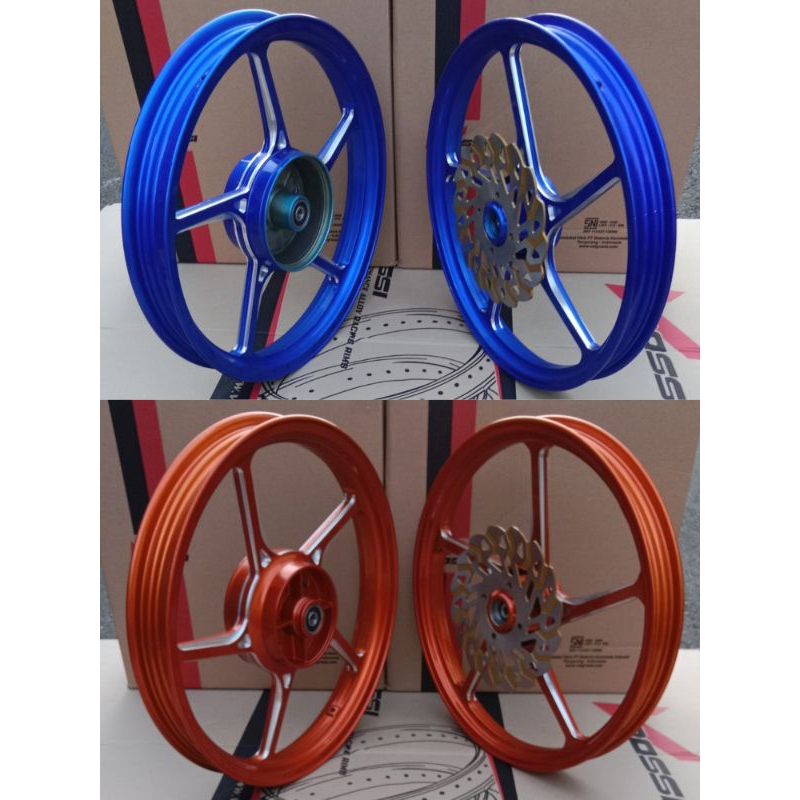 VELG PELAK RACING V ROSSI MODEL ENKEI PALANG 5 PNP JUPITER MX OLD VEGA ZR VEGA R NEW JUPITER Z1 JUPI