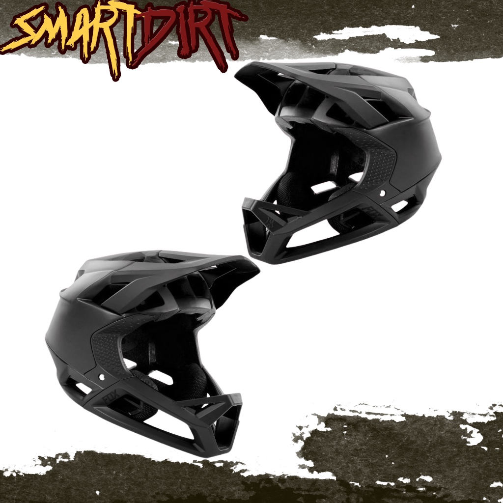 Helm Fox Proframe Matte Black Mips Helm Fox Proframe MTB DH Original