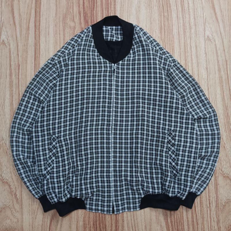 Tartan Bomber Jacket