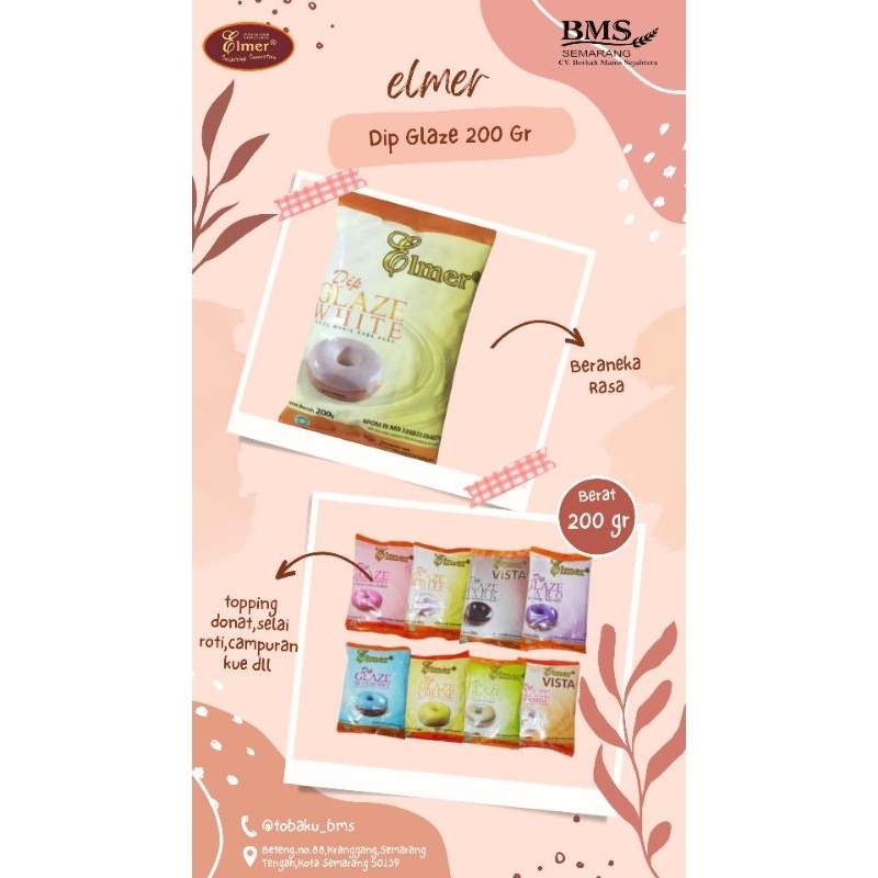 

Elmer Dip Glaze 12 x 200 gr _ (1 BALL)
