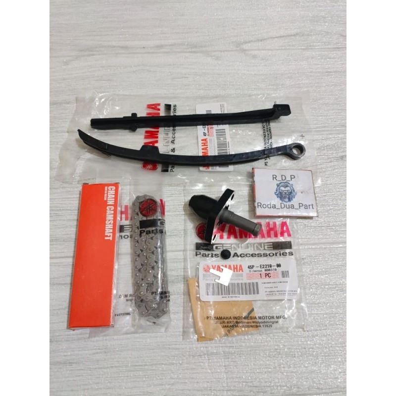 Rantai keteng set lidah tensioner+tonjokan keteng Byson kode part(45P)