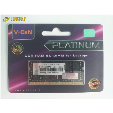 RAM VGEN SODIMM 16 GB 2400 Platinum DDR4