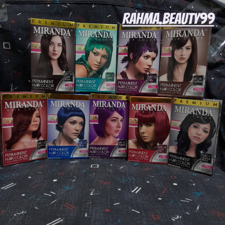 Pikok / cat Rambut paling murah dan permanen/MIRANDA BLEACHING HAIR COLOR/MIRANDA PEWARNA RAMBUT/pew