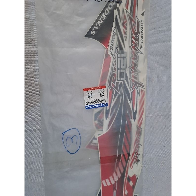 Striping original Modenas Dinamik