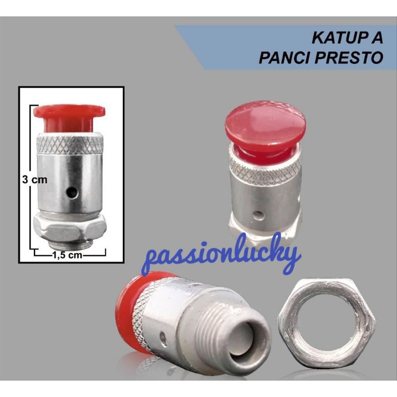 KATUP A PANCI PRESTO/PLUIT KATUP A PANCI PRESTO