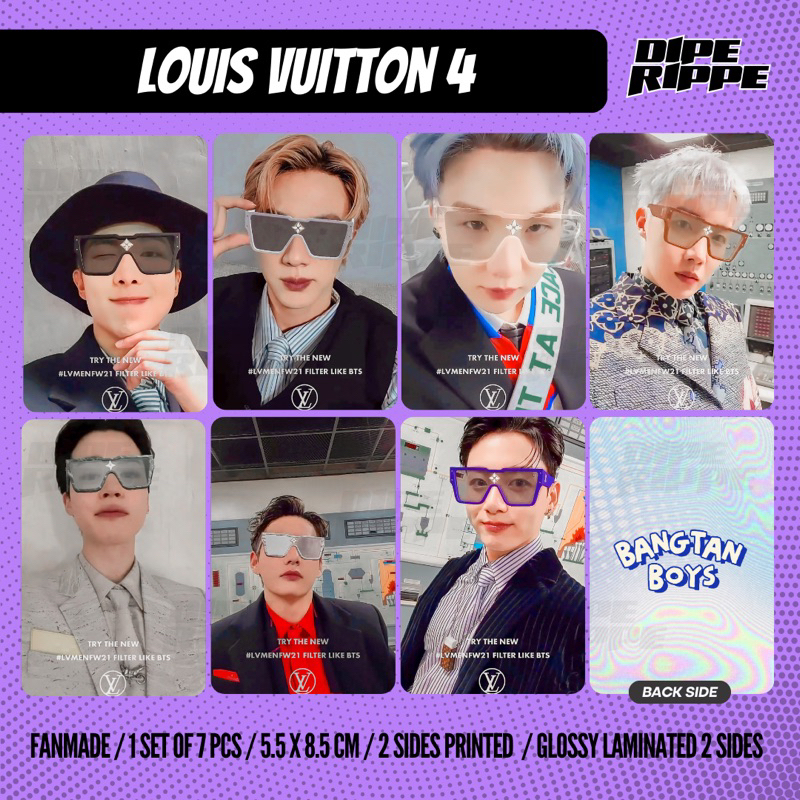 BANGTAN L0UIS VUITTON 4 BANGTAN BOYS