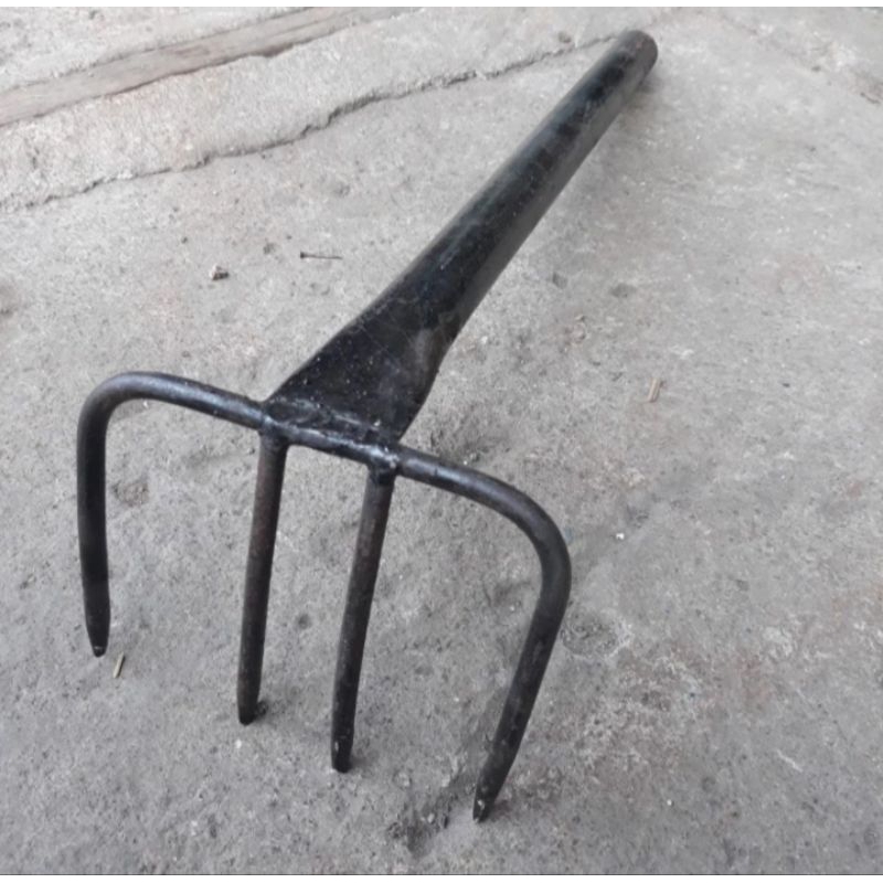 Garpu tanah dan rumput mini