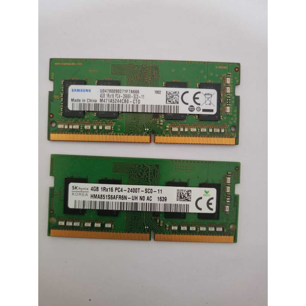 ready ram laptop bekas 4gb ddr 4