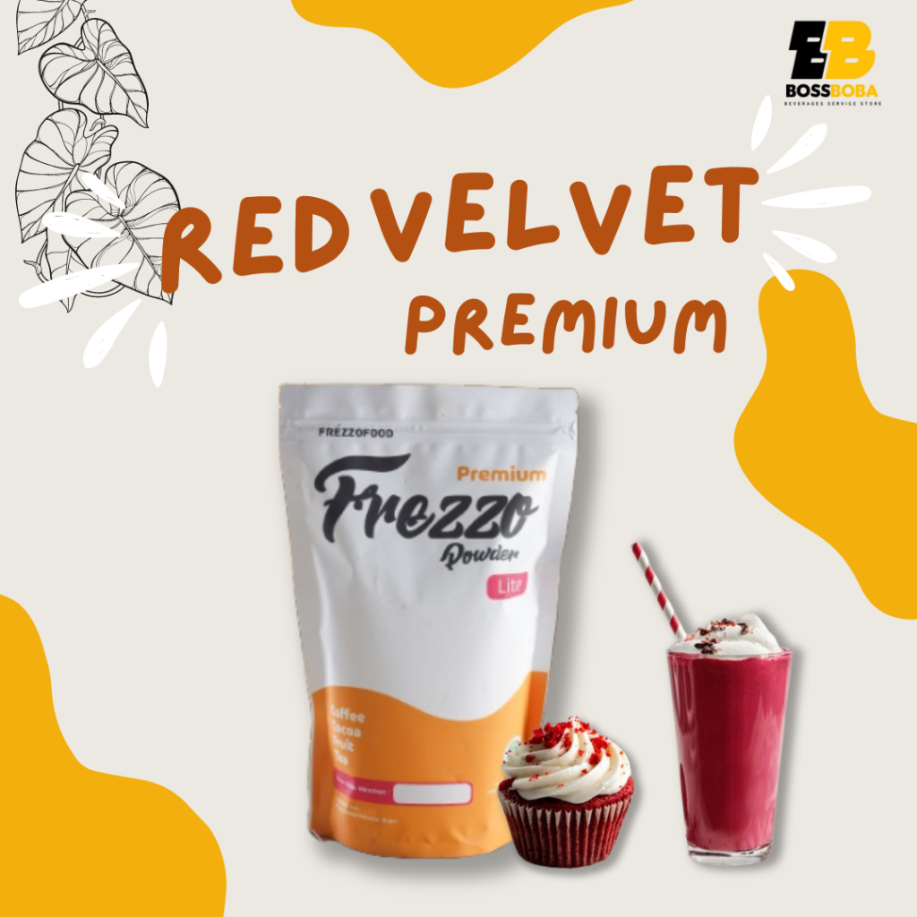 

Bubuk Minuman Rasa Red Velvet Premium Frezzo Powder Lite 500Gr/Minuman Kekinian Murah/Bossboba