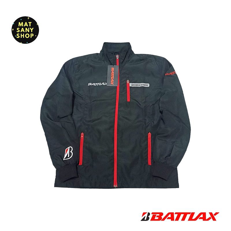 Jaket Parasut Motor Biker Parasut Windbreaker